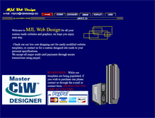 Tablet Screenshot of mjlwebdesign.co.uk
